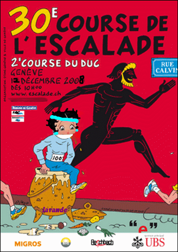 Course de l'escalade